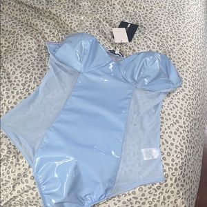 Fashion Nova Latex bodysuit